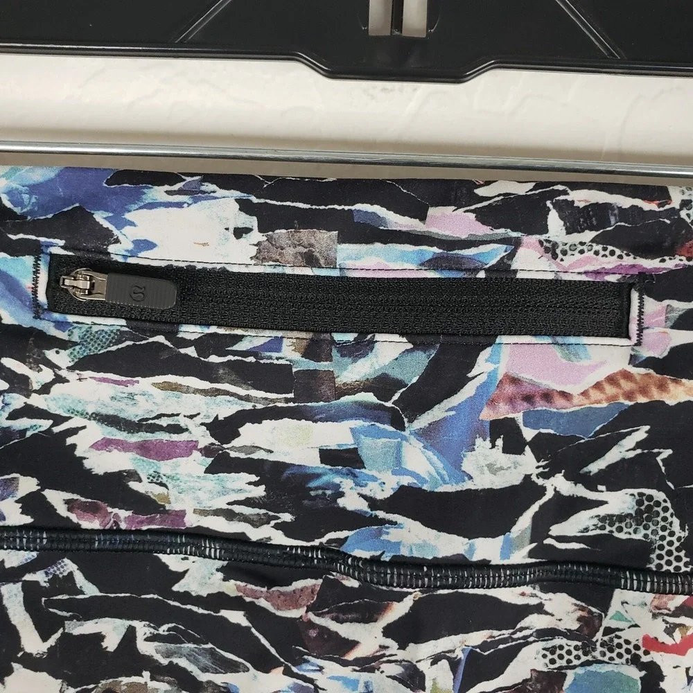 Lululemon Pants Women's 6 Colorful Break Free Nulux‎ Culture Clash Star Leggings